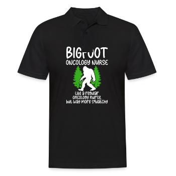 Bigfoot Party fournit une infirmière Bigfoot - Polo Homme - noir - Devant - Kai (181cm)