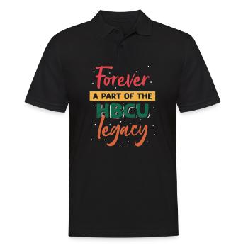 Coyote Jäger - Männer Poloshirt - Schwarz - Vorne - Kai (181cm)