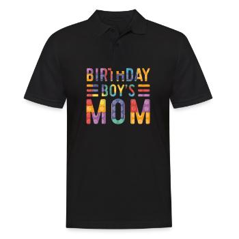 Mère du garçon d’anniversaire Bauklötze - Polo Homme - noir - Devant - Kai (181cm)
