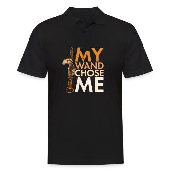 Clarinet Instrument Clarinetist Musicians - Männer Poloshirt - Schwarz - Vorne - Kai (181cm)