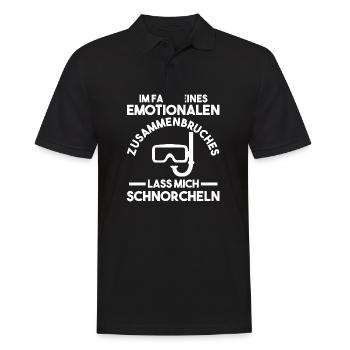 Schullehrer Lehrer - Männer Poloshirt - Schwarz - Vorne - Kai (181cm)