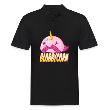 Costume de Blobfish - Visage de poisson Blob laid - - Polo Homme - noir - Devant - Kai (181cm)