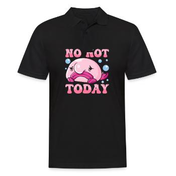 Costume de Blobfish - Visage de poisson Blob laid - - Polo Homme - noir - Devant - Kai (181cm)