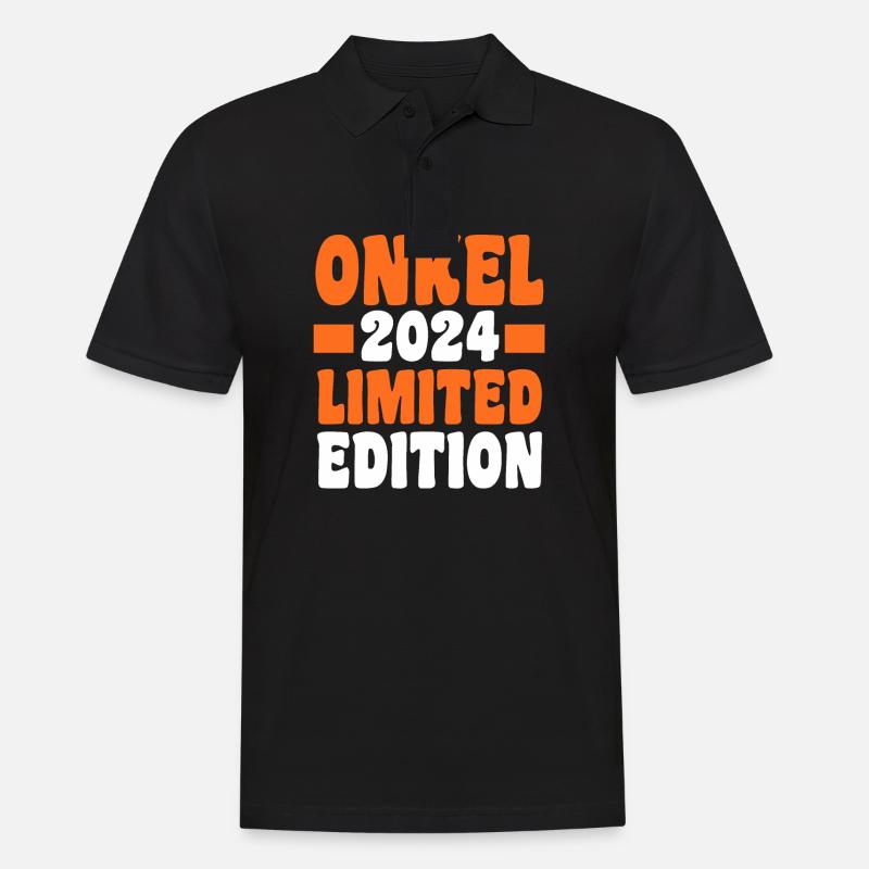Werdender Onkel 2026 - Männer Poloshirt - Schwarz