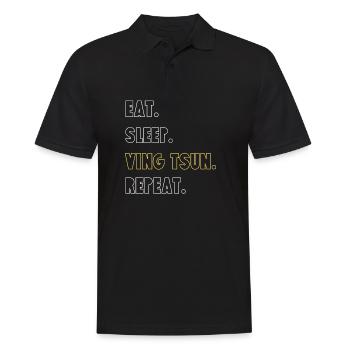 Ving Tsun - Polo Homme - noir - Devant - Kai (181cm)