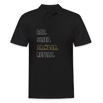 Bras Grappling BJJ - Polo Homme - noir - Devant - Kai (181cm)