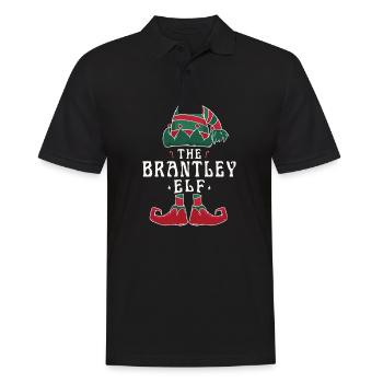 Brantley elfe famille Match groupe papa Noël - Polo Homme - noir - Devant - Kai (181cm)