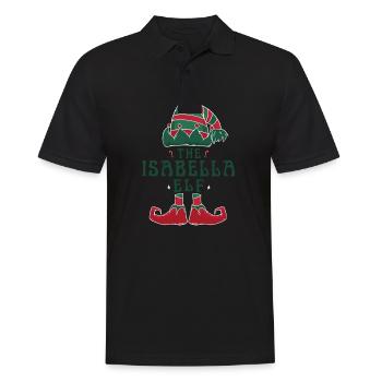 Le pyjama Isabella Elf pour un Noël amusant - Polo Homme - noir - Devant - Kai (181cm)