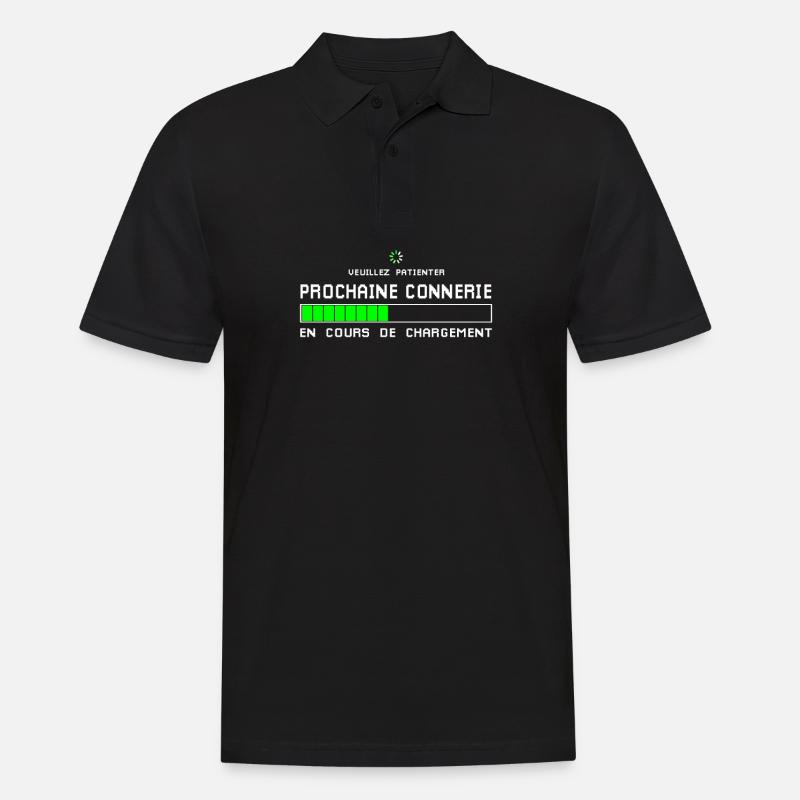 Nächstes Laden - Männer Poloshirt - Schwarz