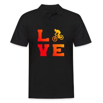 VTT Femme Hommes Cyclisme Cyclisme VTT - Polo Homme - noir - Devant - Kai (181cm)