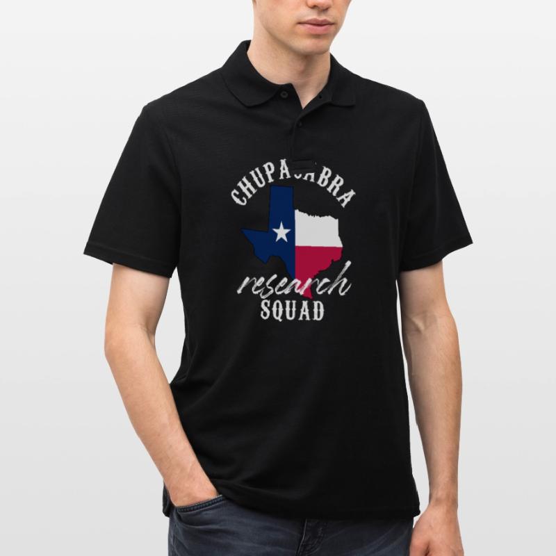 Chupacabra Research Squad Cache-cache Cryptide Polo Homme