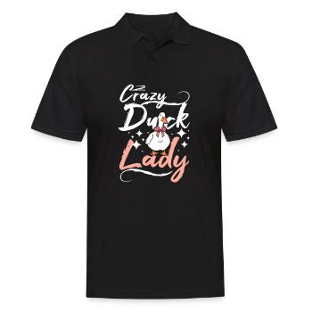 Dame canard folle - Polo Homme - noir - Devant - Kai (181cm)