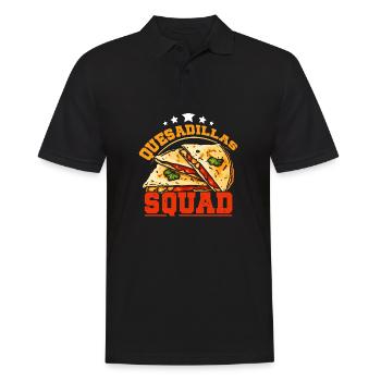 Quesadillas squad - Men's Polo Shirt - black - Front - Kai (181cm)
