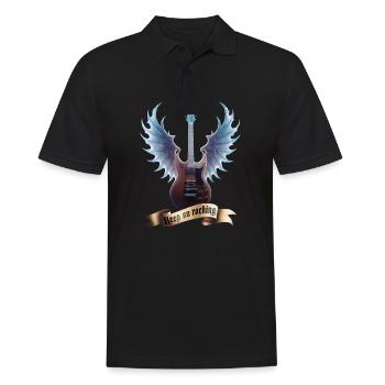 Guitare Rock 2024 03 - Polo Homme - noir - Devant - Kai (181cm)