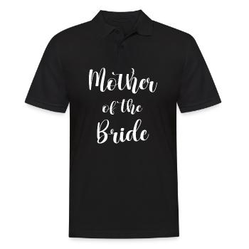 Mother Of The Bride - Männer Poloshirt - Schwarz - Vorne - Kai (181cm)