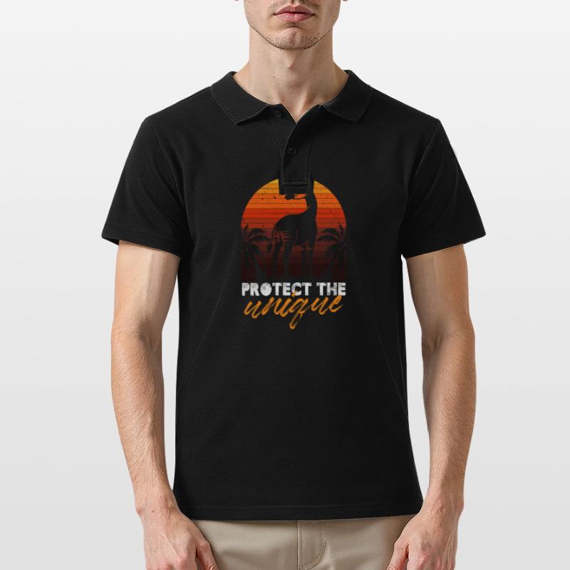 protéger l’okapi unique Conception pour un Polo Homme