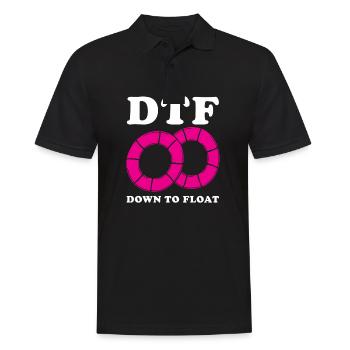 DTF descendant à flotteur Conception d’un tubing de rivière - Polo Homme - noir - Devant - Kai (181cm)