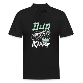 Oud king - Männer Poloshirt - Schwarz - Vorne - Kai (181cm)