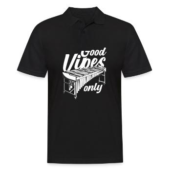 Only Electric Percussion Vibraphone - Men's Polo Shirt - black - Front - Kai (181cm)