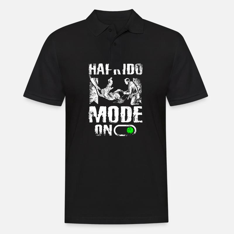 Mode Hapkido activé - Polo Homme - noir