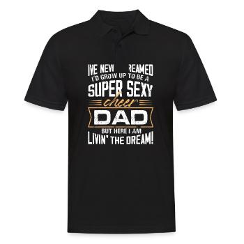 I've Never Dreamed I'D Grow Up To Be A Super Sexy - Men's Polo Shirt - black - Front - Kai (181cm)