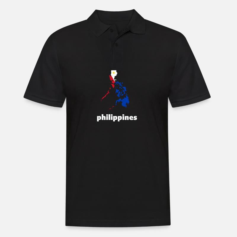 Philippines Philippines vacances - Polo Homme - noir