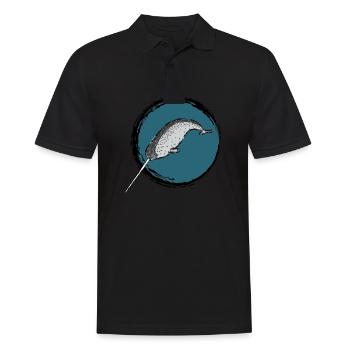 Narwal / Narwhal Design II - Polo Homme - noir - Devant - Kai (181cm)