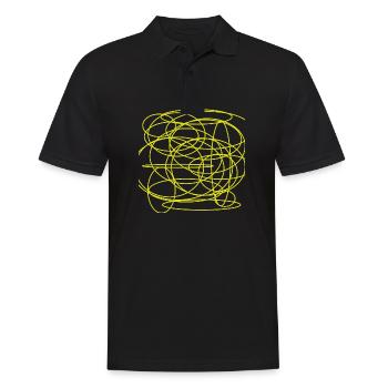 design rich and noble artwork fantastic - Polo Homme - noir - Devant - Kai (181cm)