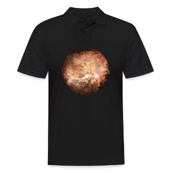 Venus - Männer Poloshirt - Schwarz - Vorne - Kai (181cm)