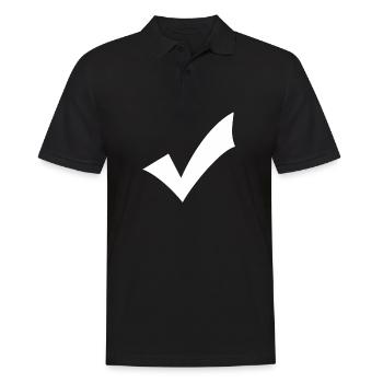 Coche - blanc - Polo Homme - noir - Devant - Kai (181cm)