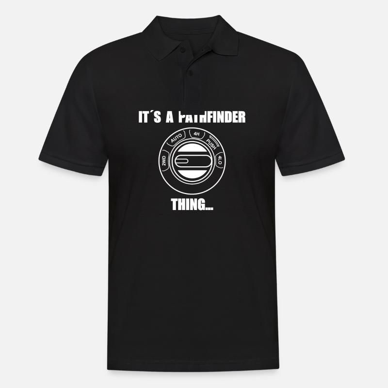 C'est une chose Pathfinder - Polo Homme - noir