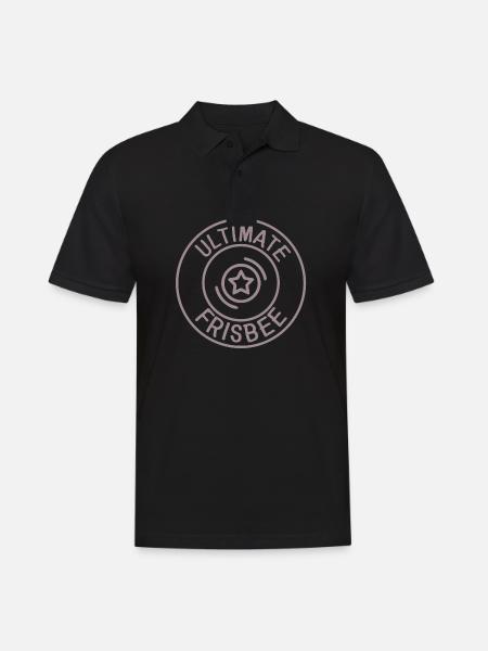 Frisbee Ultimate Frisbee Sports Team Club - Polo Homme - noir