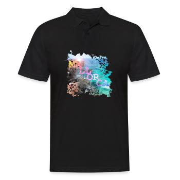 Majorca - Men's Polo Shirt - black - Front - Kai (181cm)