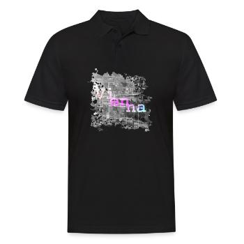 Vienna - Men's Polo Shirt - black - Front - Kai (181cm)