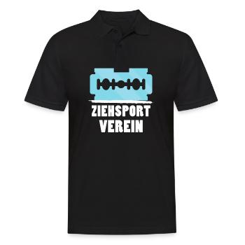 Ketamine T-Shirts | Keta Techno Drug Gift Idea - Men's Polo Shirt - black - Front - Kai (181cm)