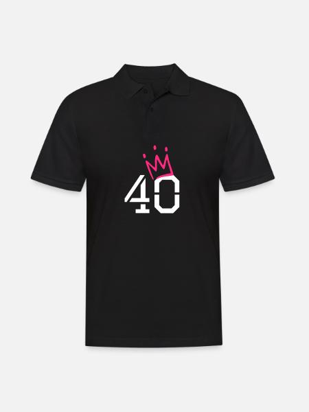 40 - Polo Homme - noir