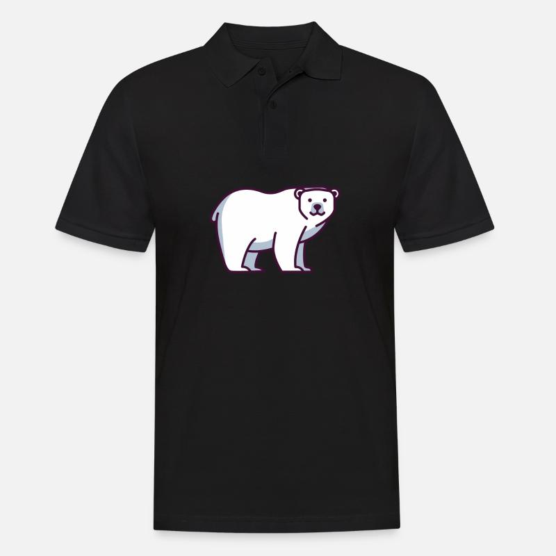 Icebear - Men's Polo Shirt - black