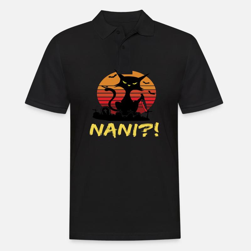 Nani - Männer Poloshirt - Schwarz