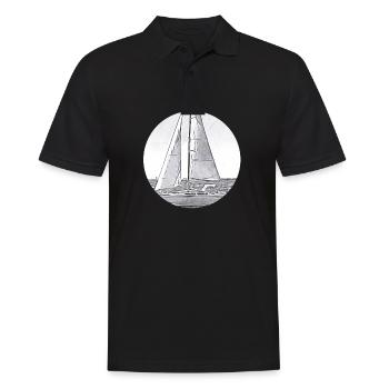Voile - Polo Homme - noir - Devant - Kai (181cm)