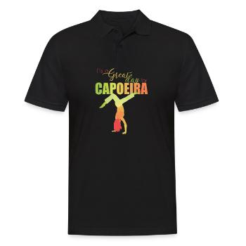 Capoeira - Polo Homme - noir - Devant - Kai (181cm)