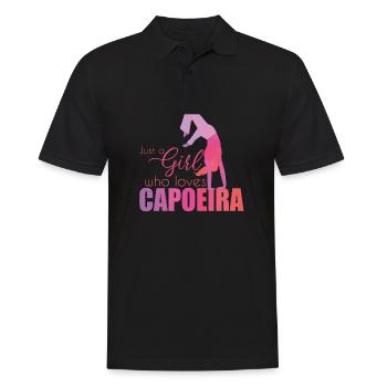 Capoeira - Polo Homme - noir - Devant - Kai (181cm)