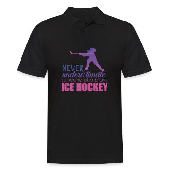 Hockey - Polo Homme - noir - Devant - Kai (181cm)