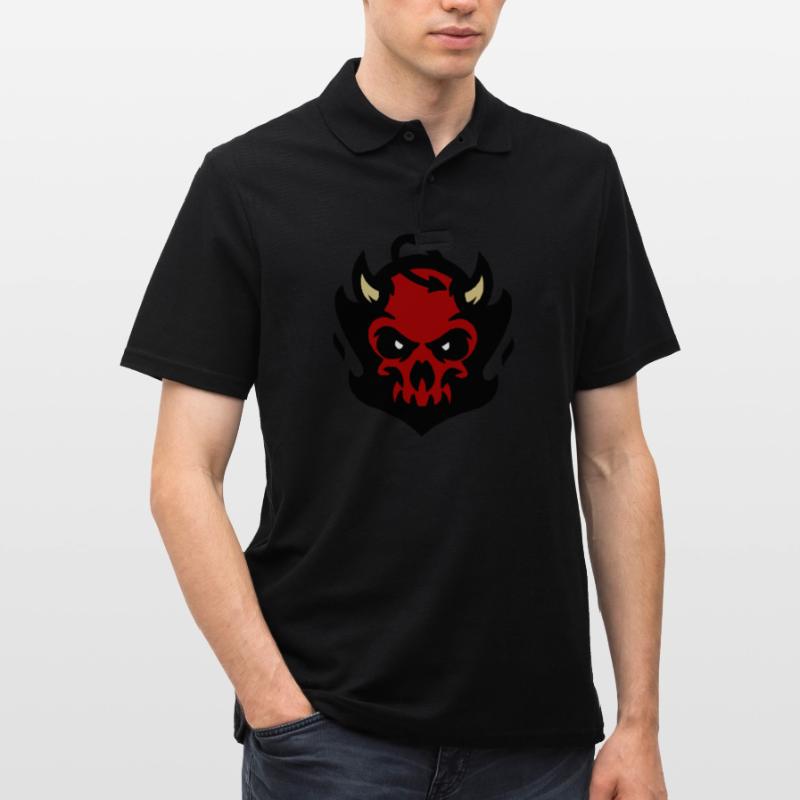 Devil / Devil / Skull Men's Polo Shirt