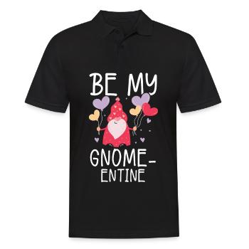 Nain de jardin Saint Valentin Jardinage Nain de jardin Liebha - Polo Homme - noir - Devant - Kai (181cm)