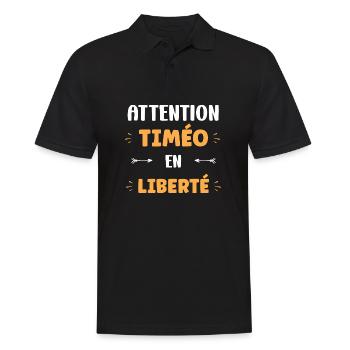 Timo - Polo Homme - noir - Devant - Kai (181cm)