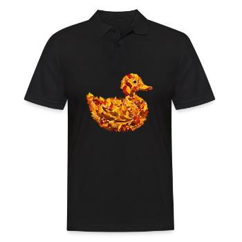 Canard d’automne - Polo Homme - noir - Devant - Kai (181cm)