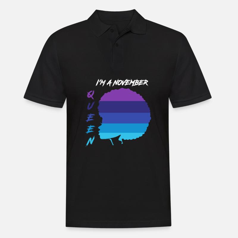 Sternzeichen Skorpion - Männer Poloshirt - Schwarz