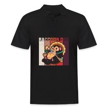Raccoon Dog Raccoon Dog Enok Japon - Polo Homme - noir - Devant - Kai (181cm)
