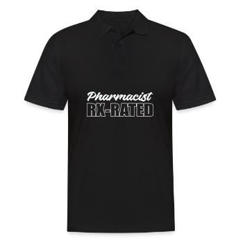 Pharmacien RX avis Joker Gift - Polo Homme - noir - Devant - Kai (181cm)