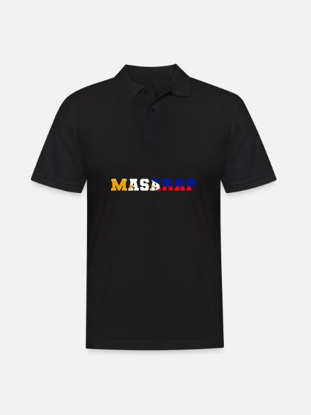Masarap. Food critic poison - Men's Polo Shirt - black